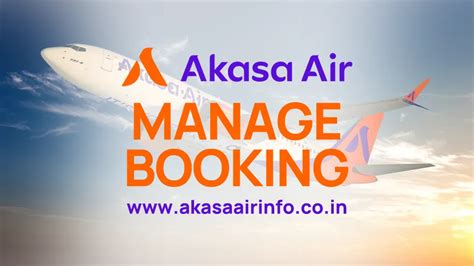 akasa air manage my booking